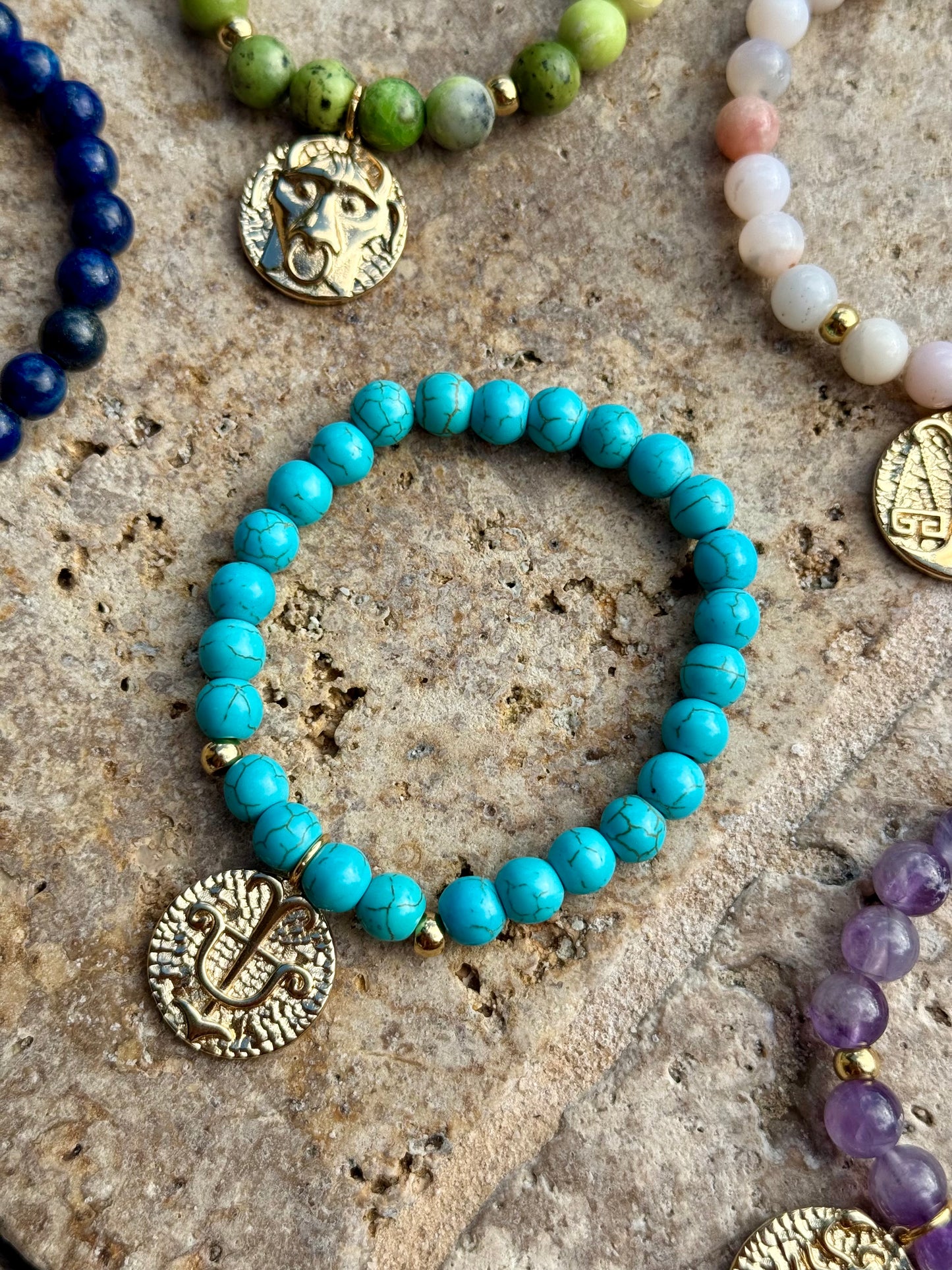 Zodiac Stone Bracelets