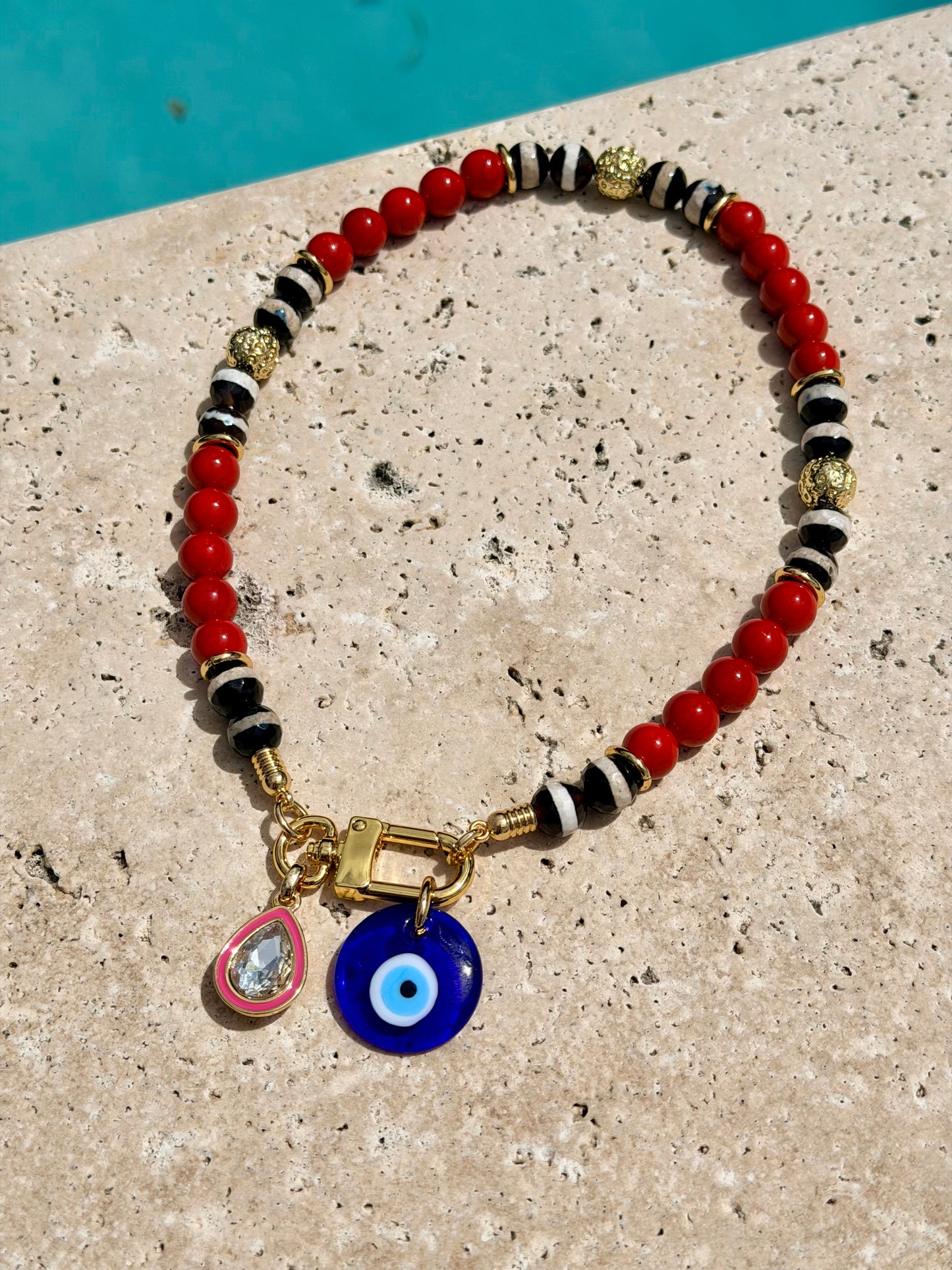 Coral Snake Necklace