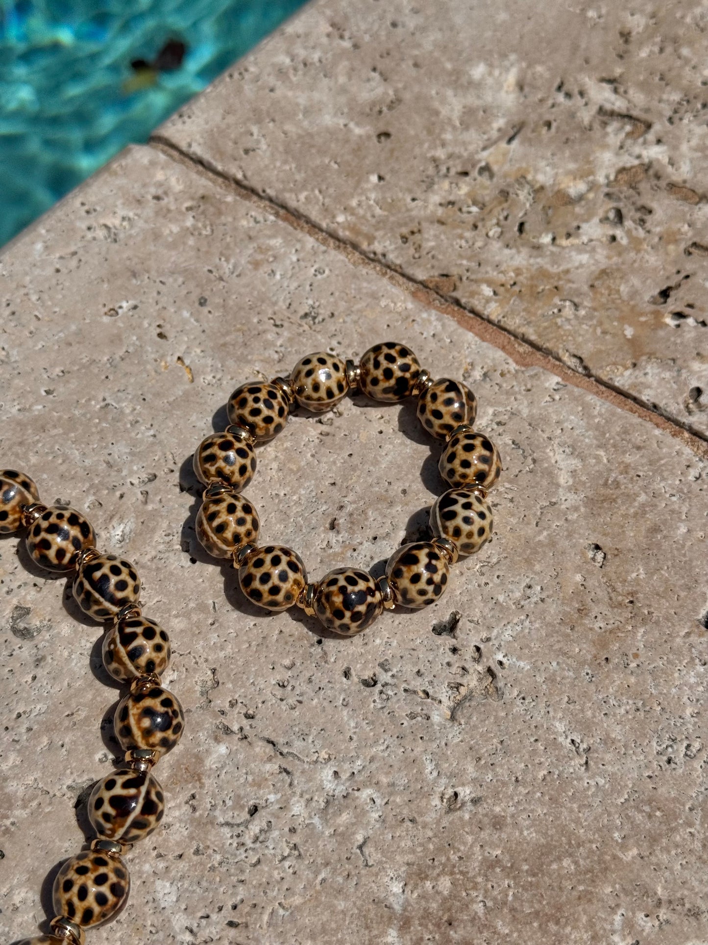 Leopard Carabiner Necklace