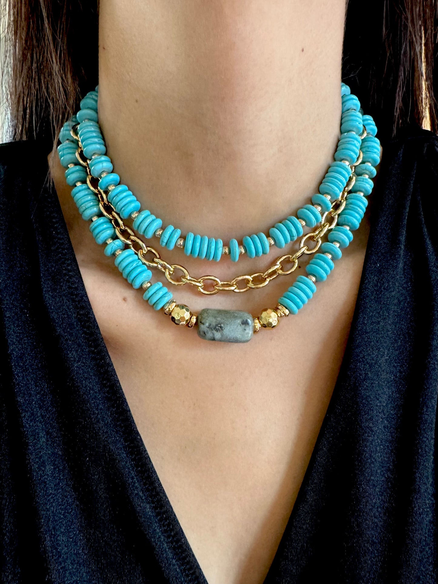 Turquoise Affair Necklace