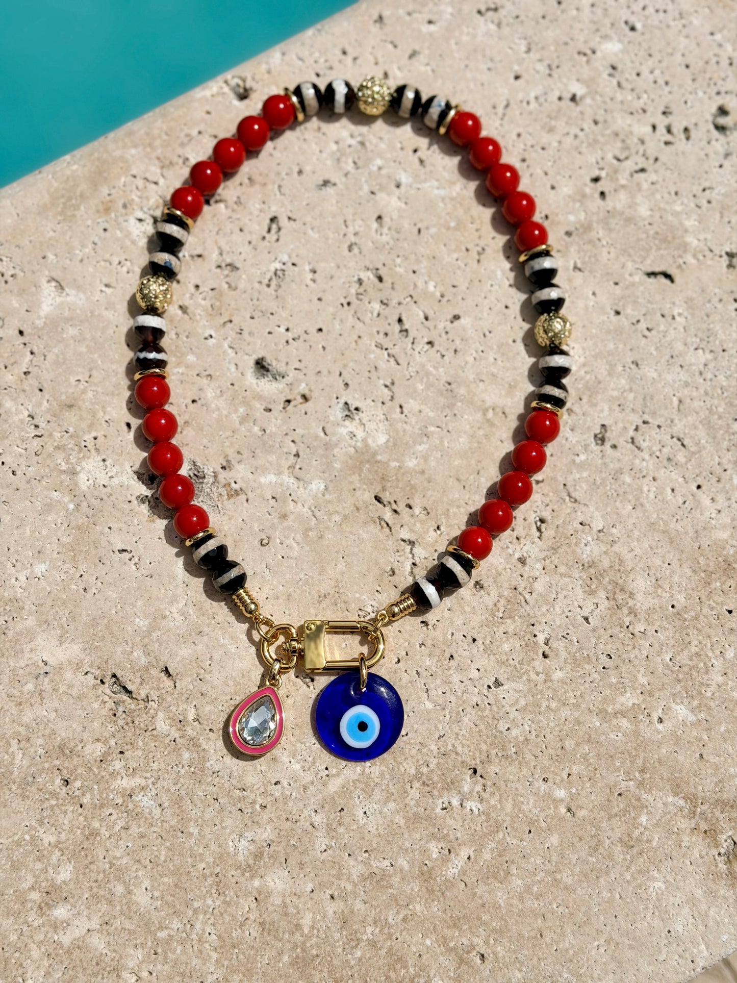 Coral Snake Necklace