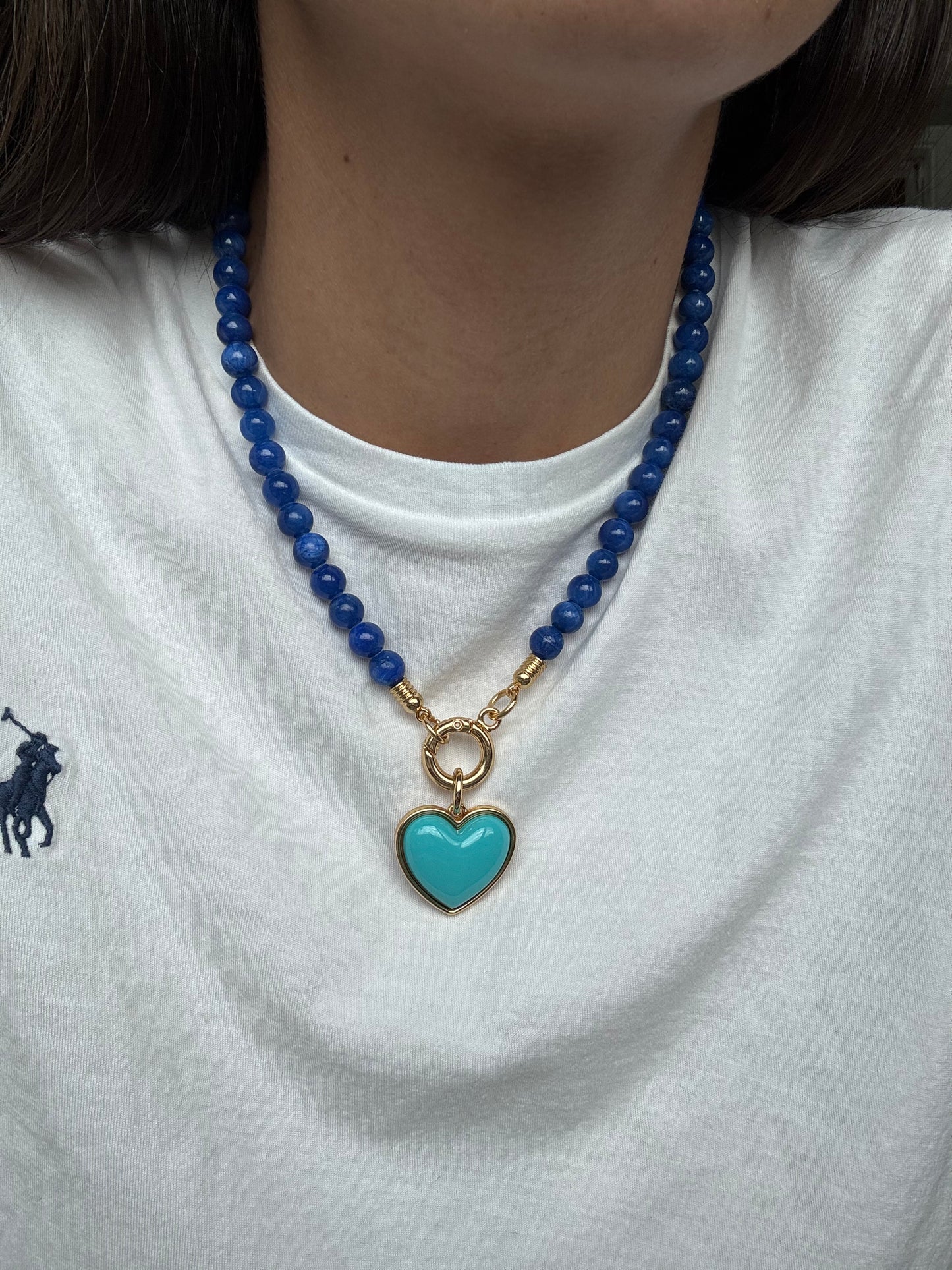 Pop of Color Gemstone Necklace