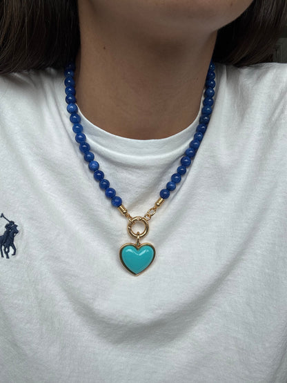 Pop of Color Gemstone Necklace