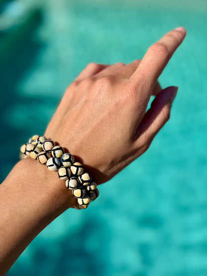 Giraffe skin agate bracelet, meaningful gift – AVINZIA Florida