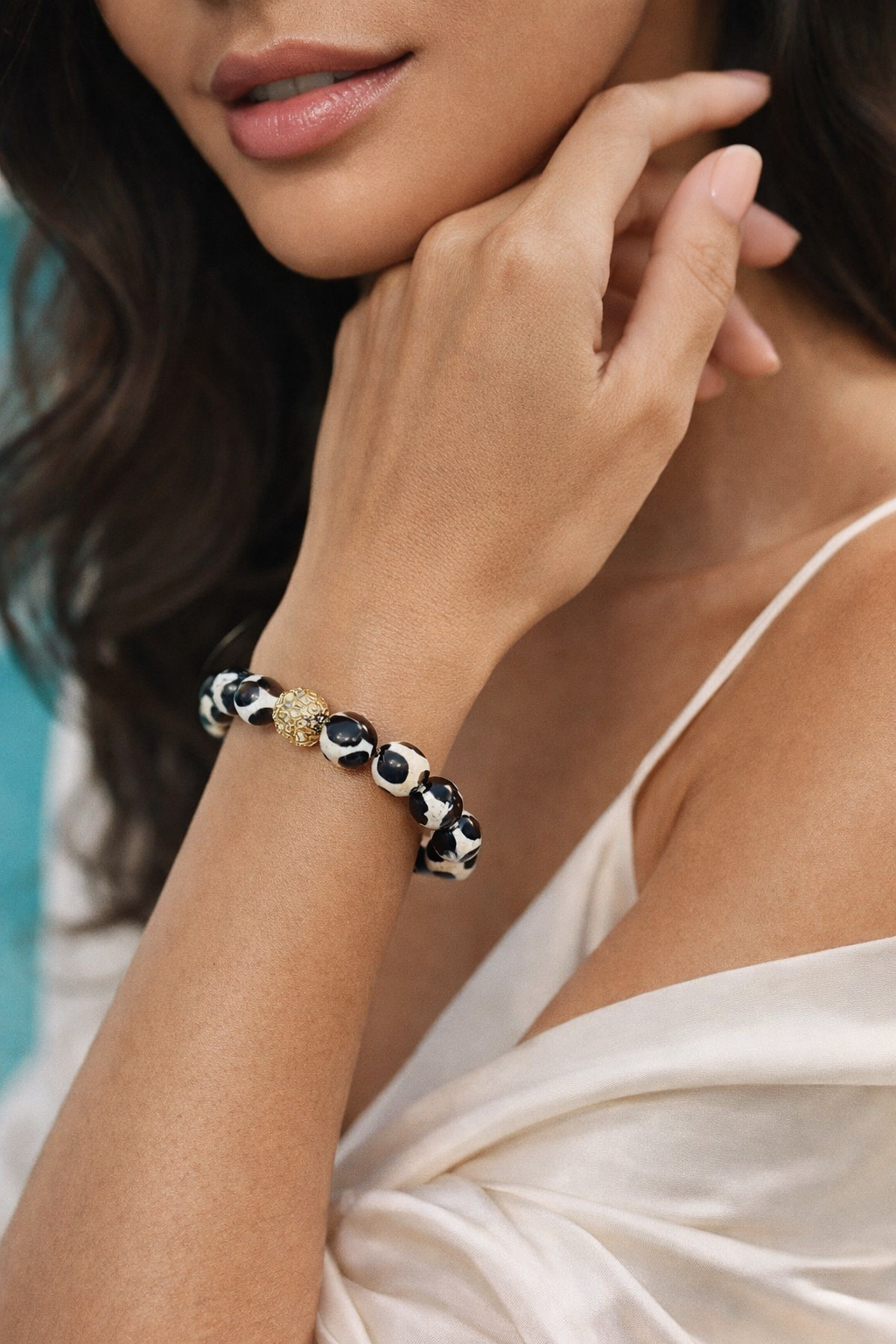 Tibetan Turtle Agate Bracelet