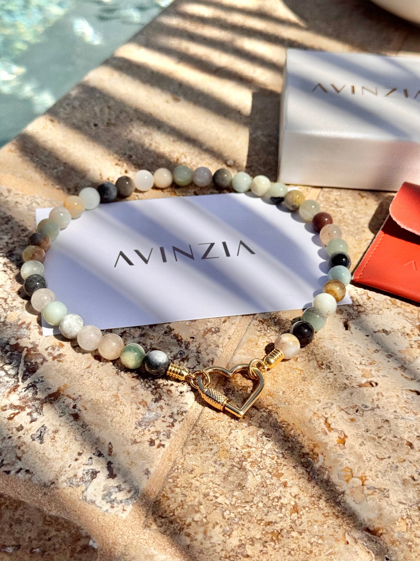 10mm Amazonite Necklace