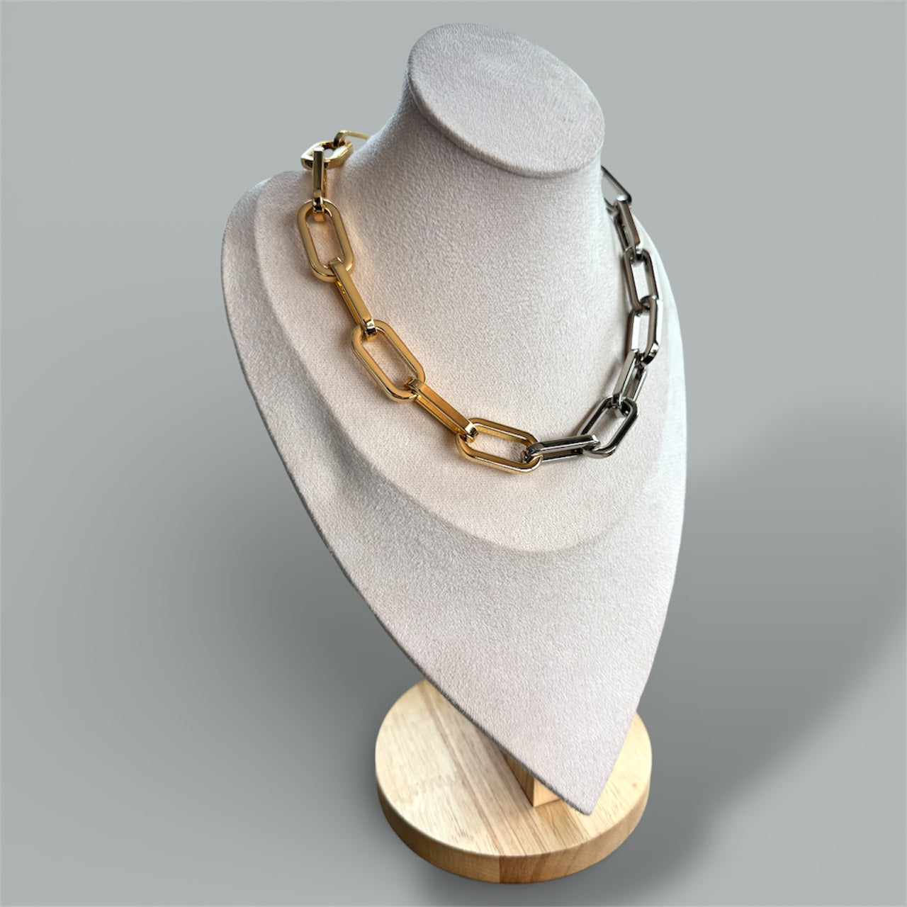Mixed Metals Chunky Chain