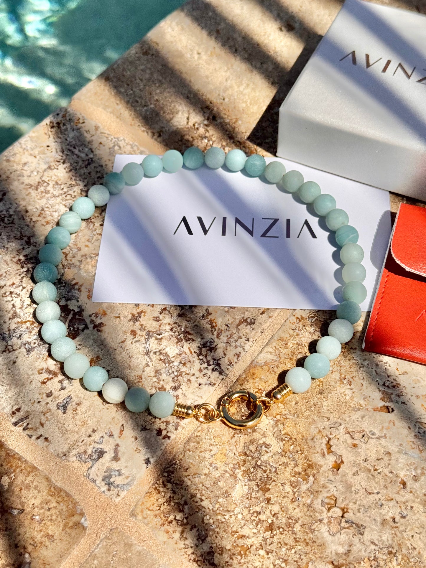 Frosted Amazonite Necklace