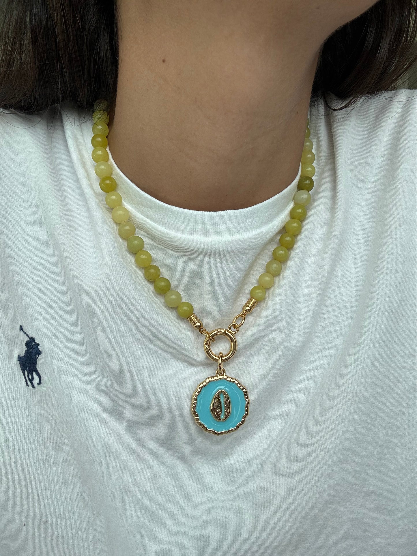 Pop of Color Gemstone Necklace