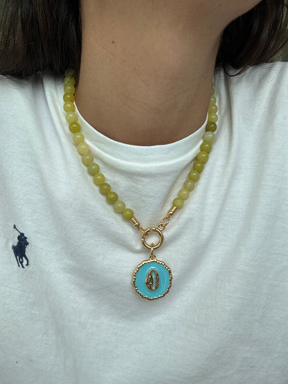 Pop of Color Gemstone Necklace