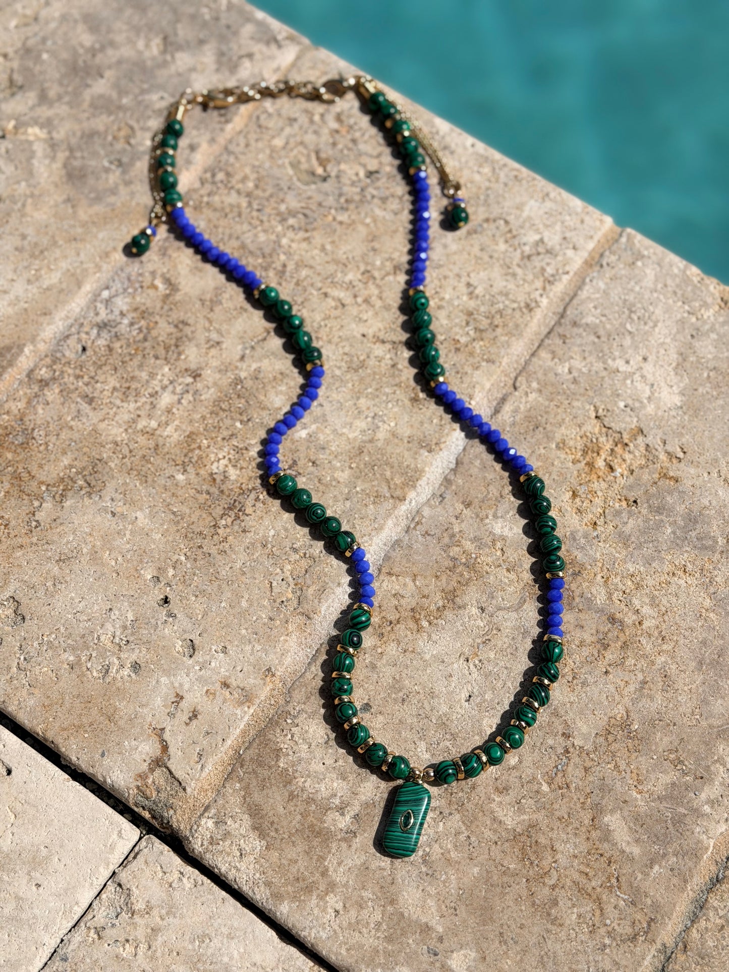 Blue & Green Convertible Strap 3 in 1