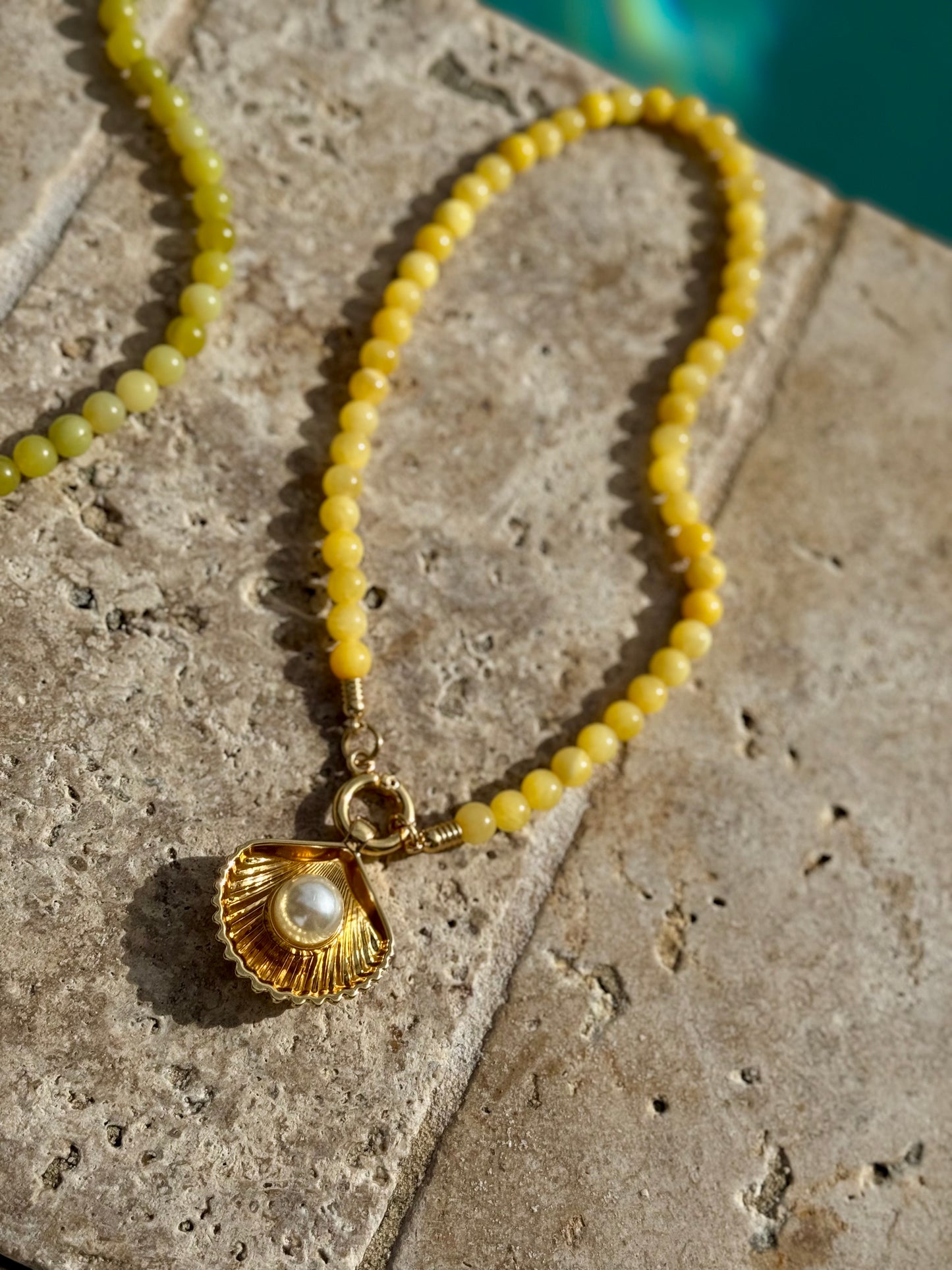 Pop of Color Gemstone Necklace