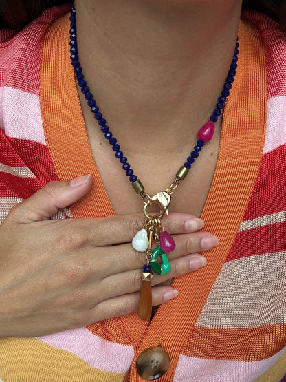 Initial cluster charm necklace by AVINZIA