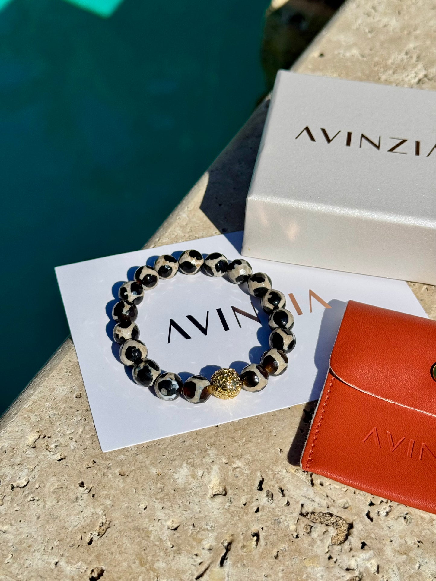 Tibetan Turtle Agate Bracelet