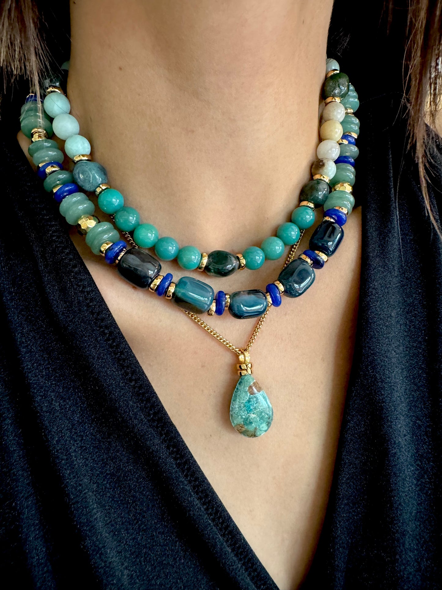 Las Olas & Mar Lago Necklace Set