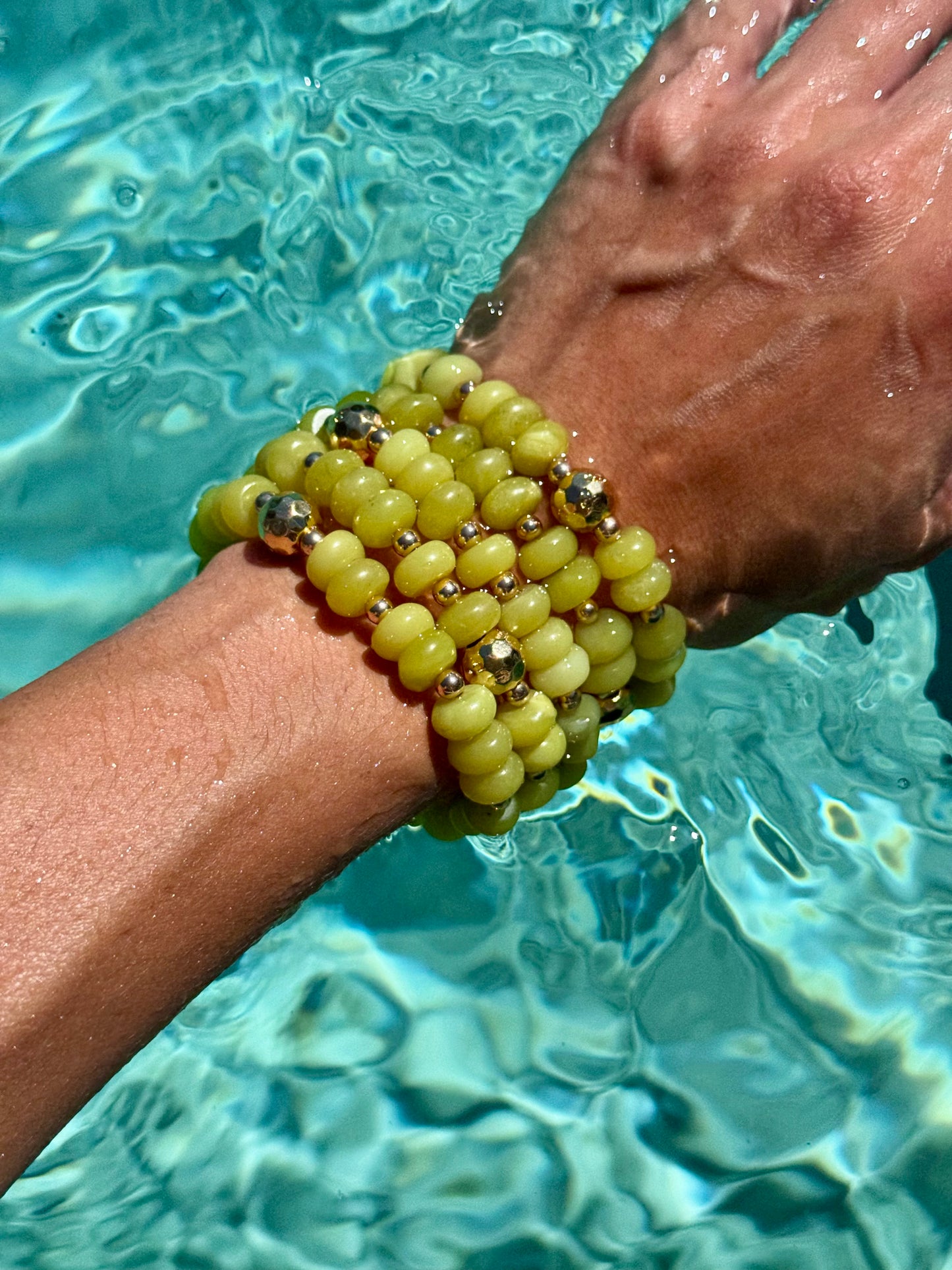 Lemon Jade Bracelet