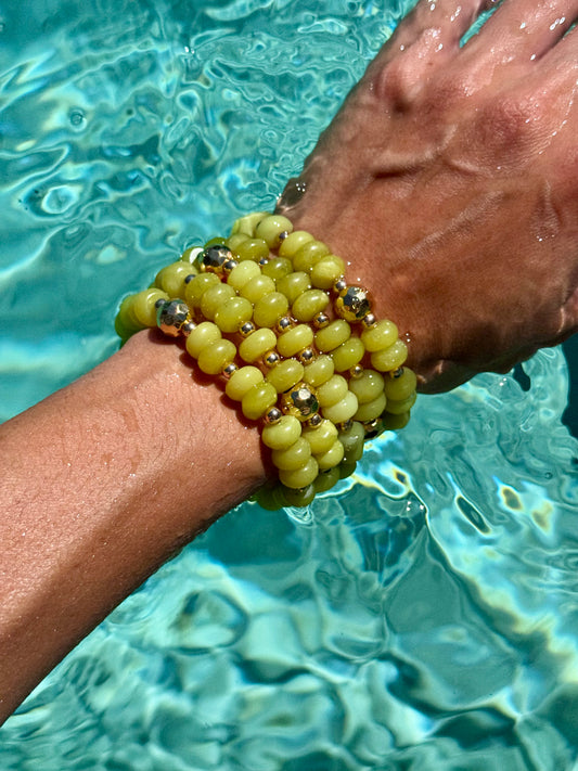 Lemon Jade Bracelet