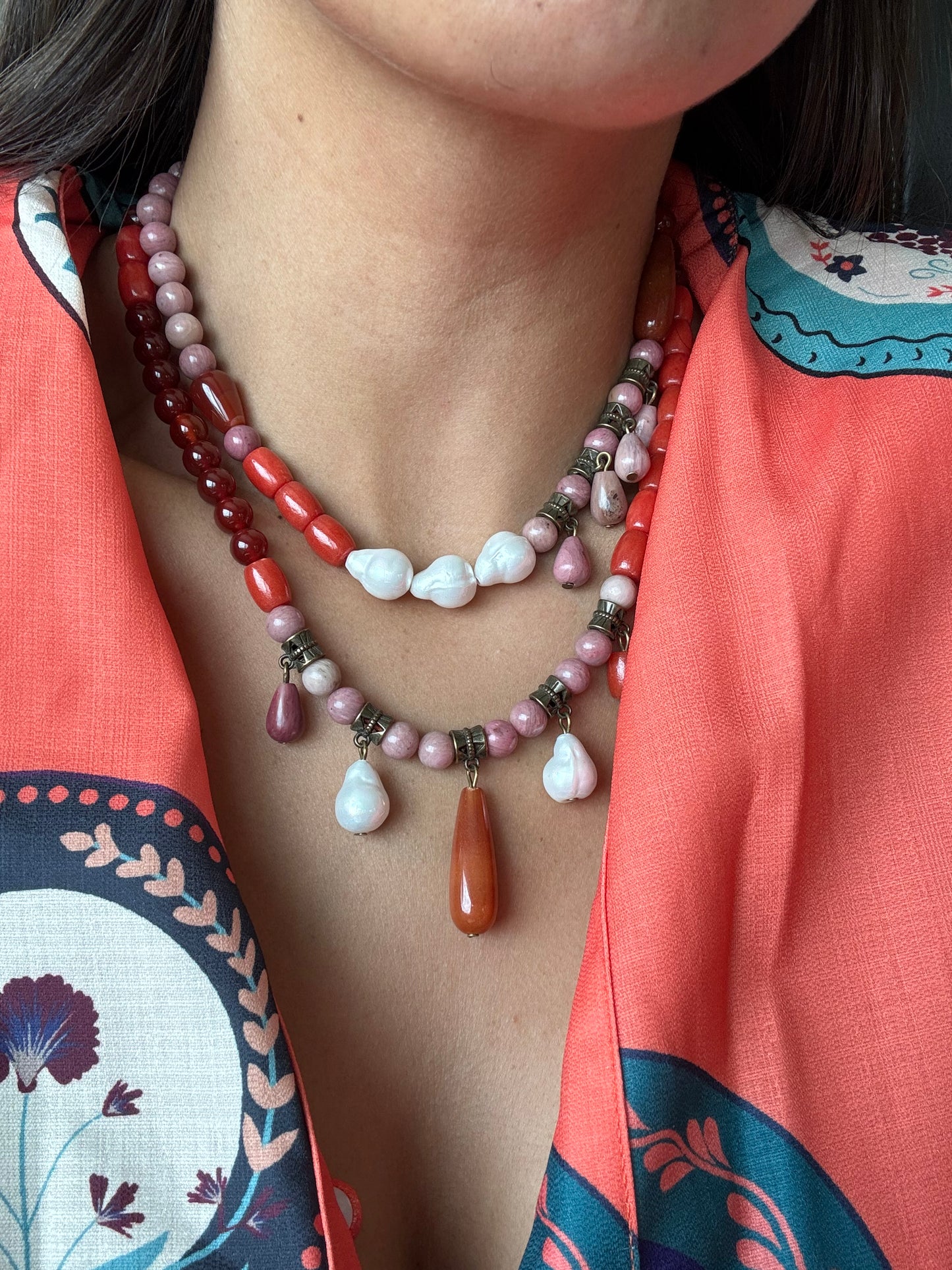 Boho Terra Necklace Set