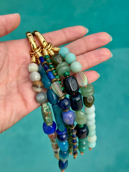 Gemstone bag charm by AVINZIA