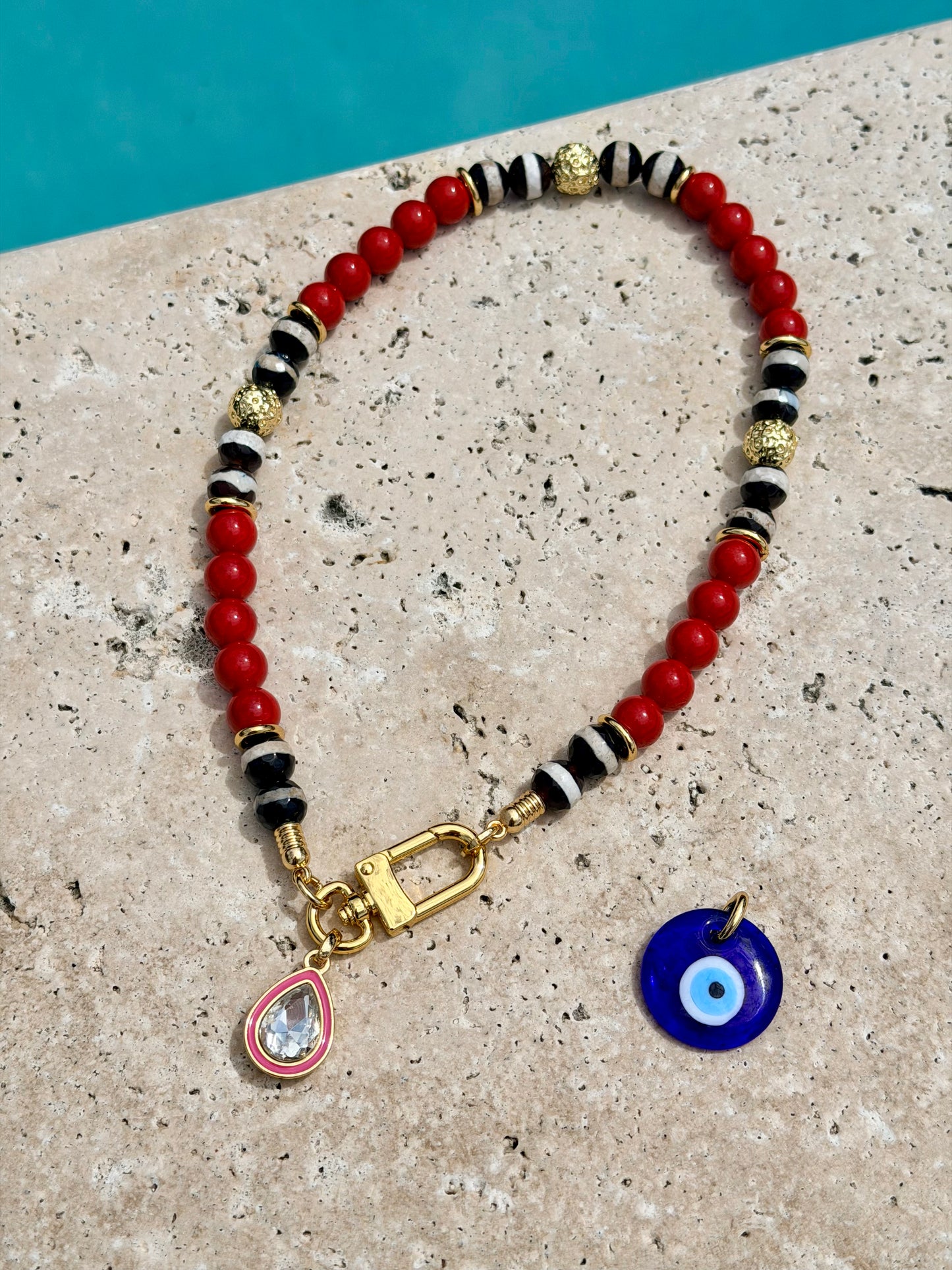 Coral Snake Necklace