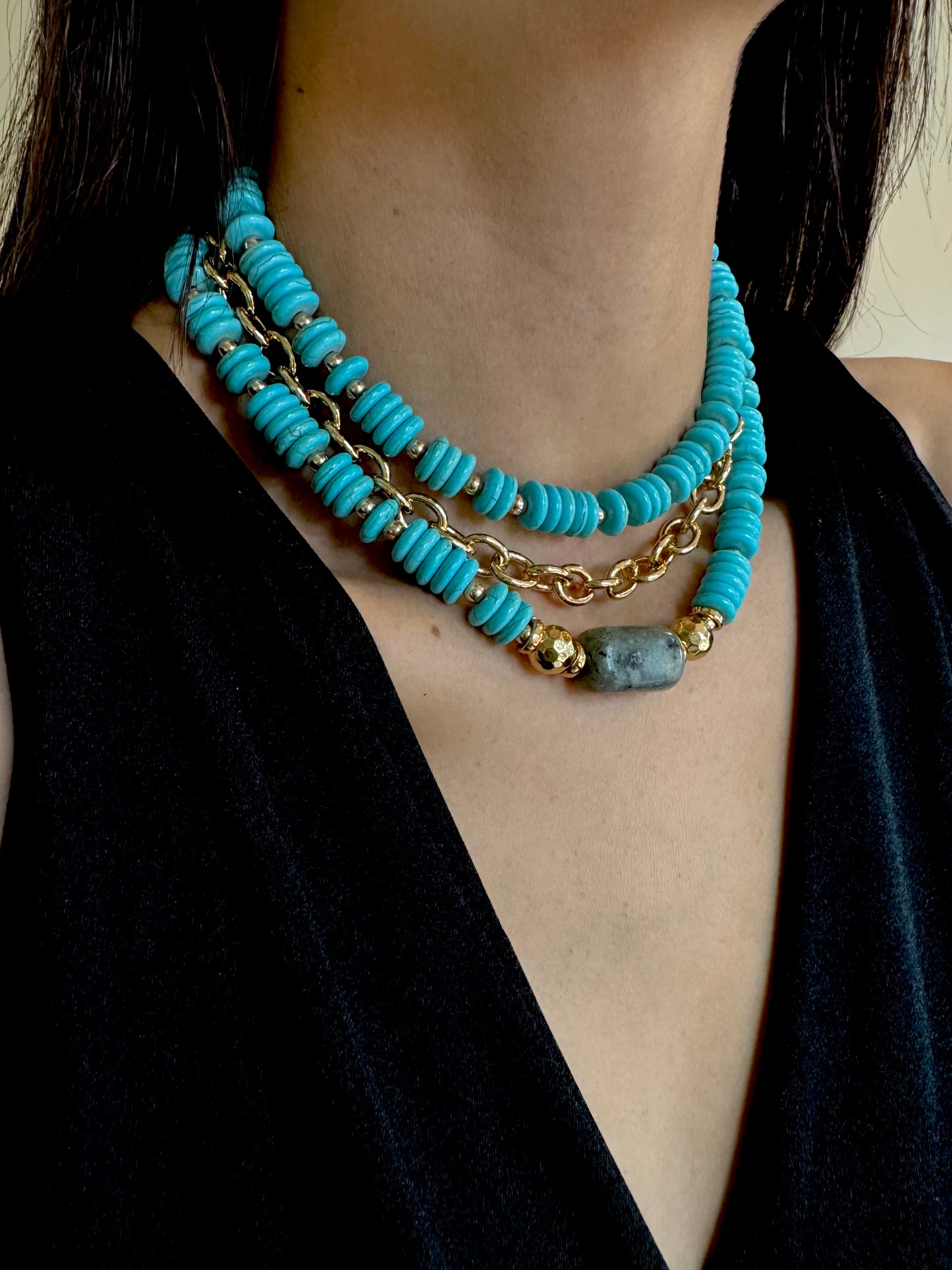 Turquoise Affair Necklace
