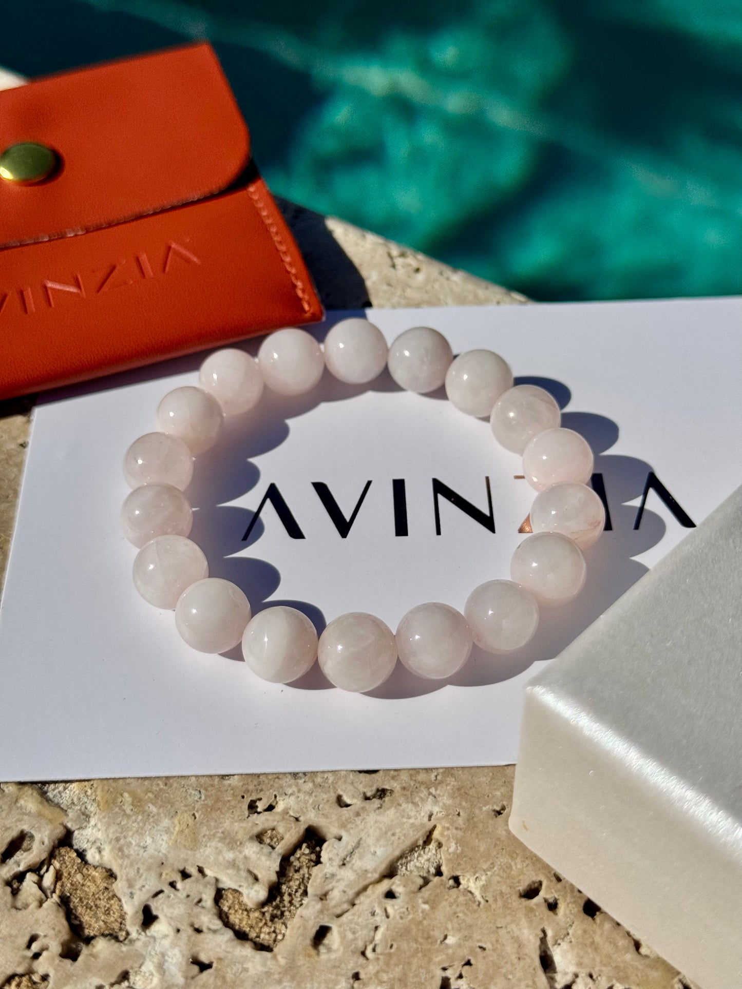 Pale Rose Quartz Bracelet