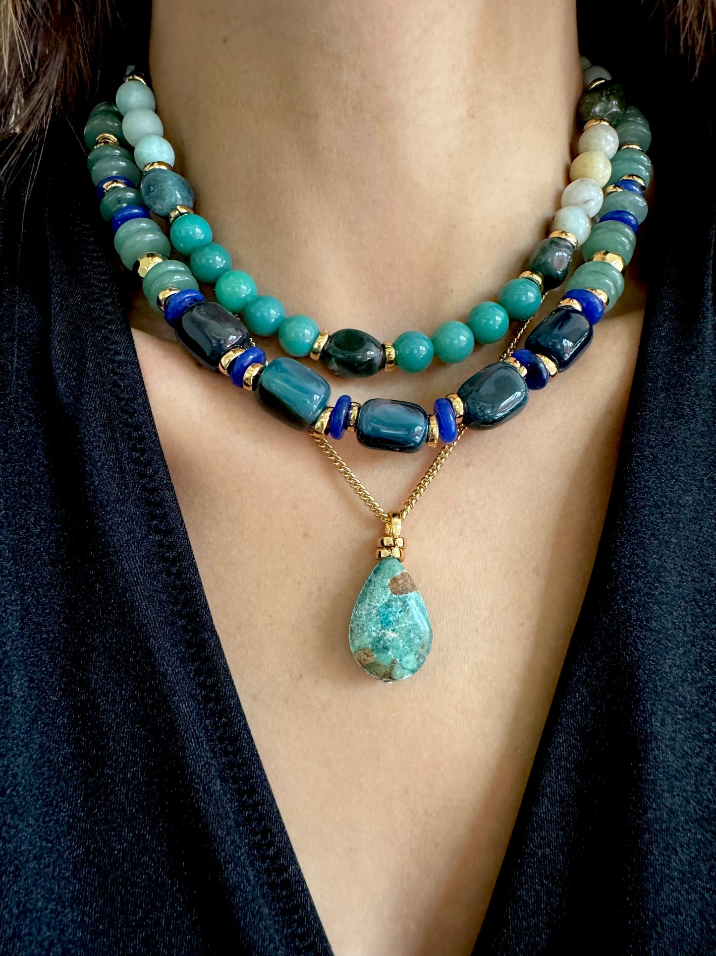 Las Olas & Mar Lago Necklace Set