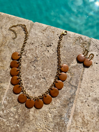 Wooden Necklace Set