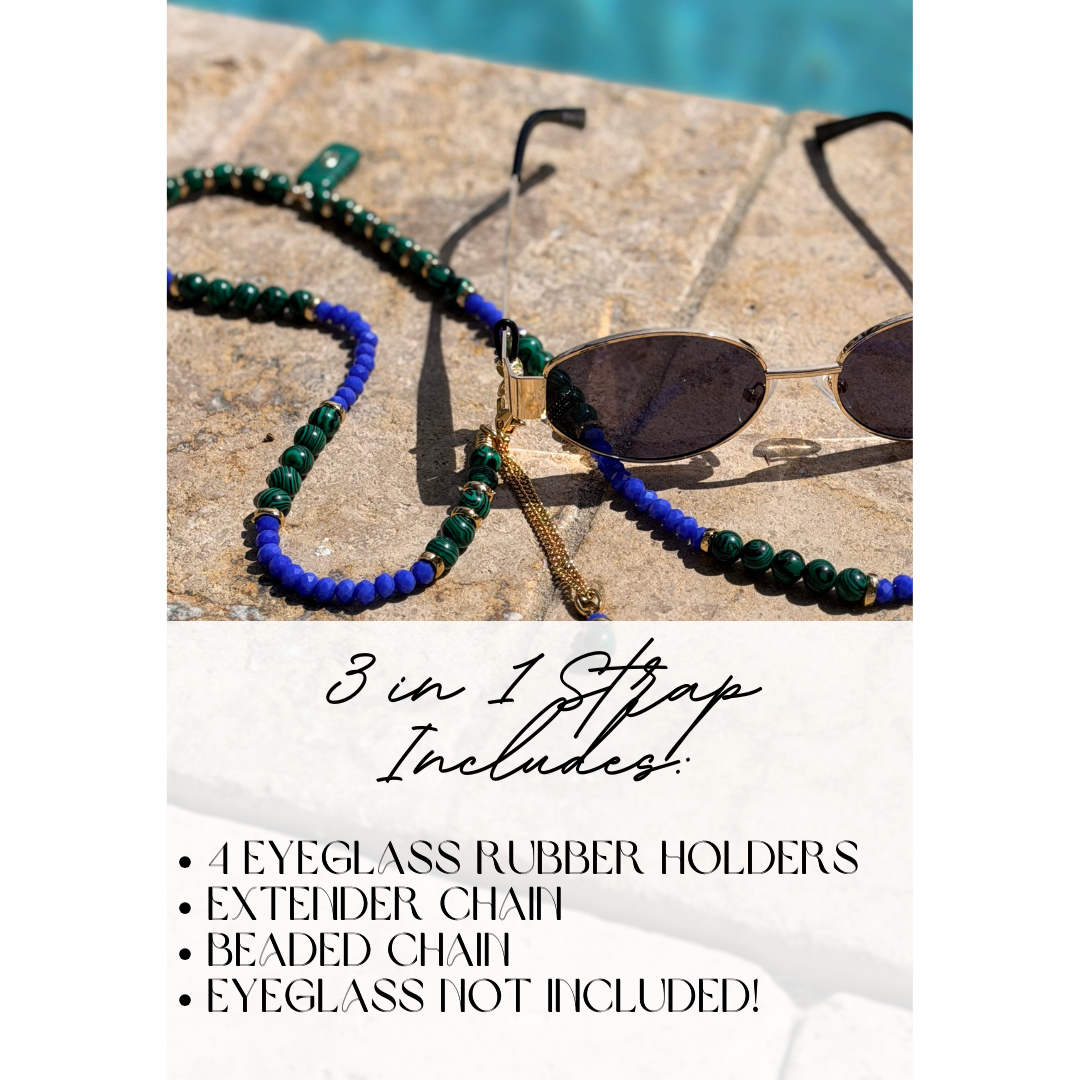 Blue & Green Convertible Strap 3 in 1