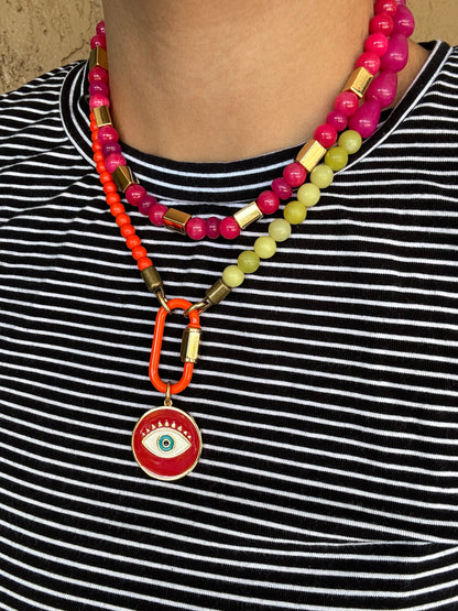 Sunset Necklace Set Combo by AVINZIA