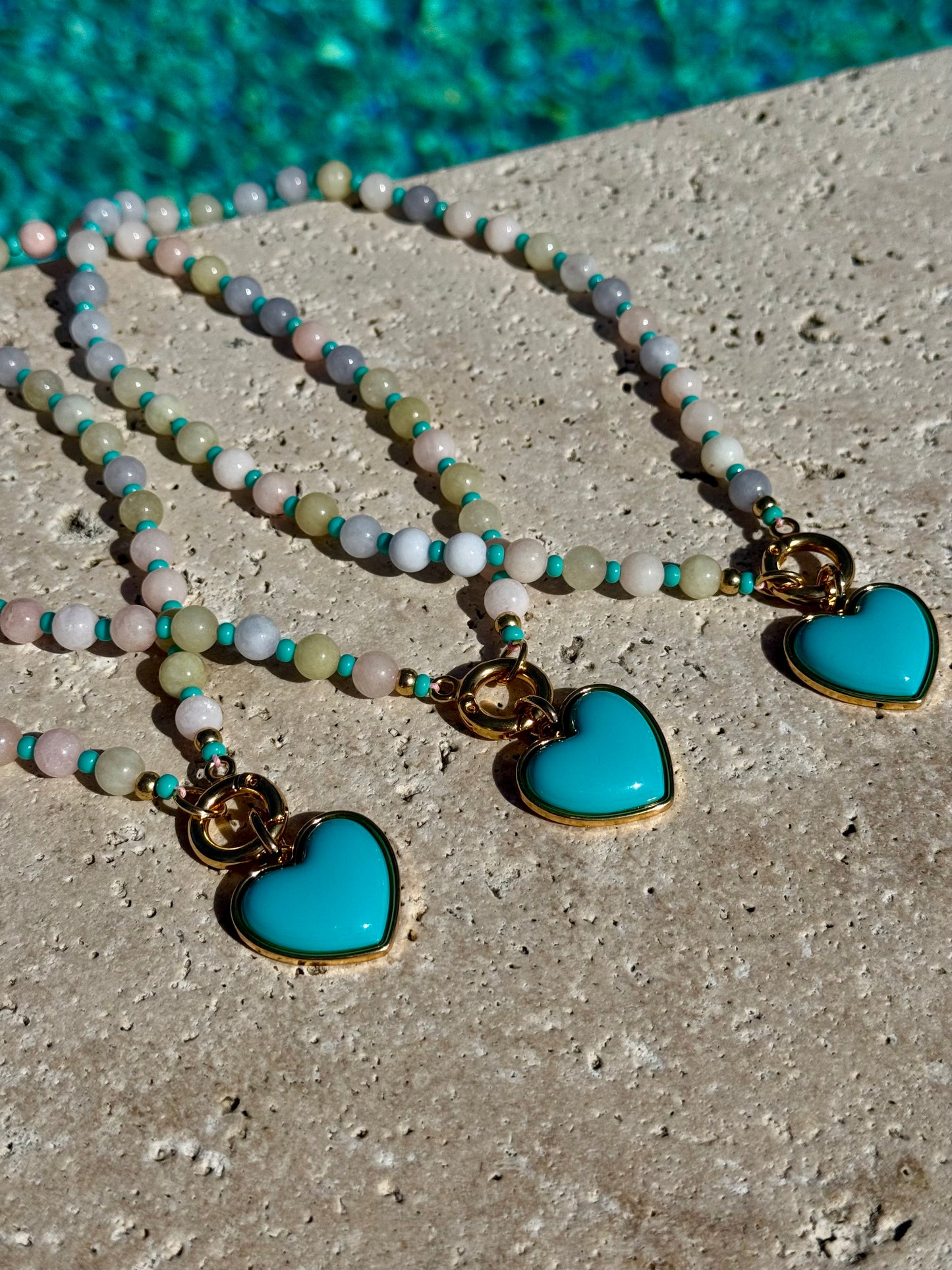 Turquoise Heart Necklace