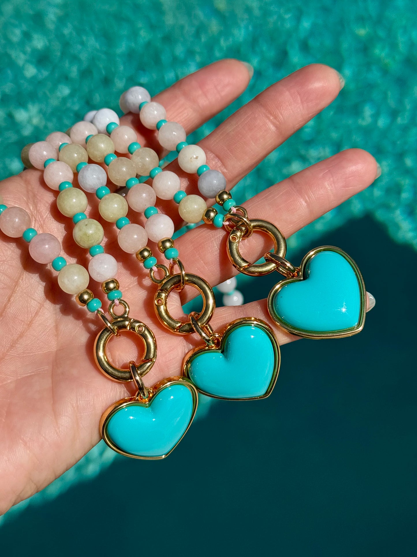 Turquoise Heart Necklace