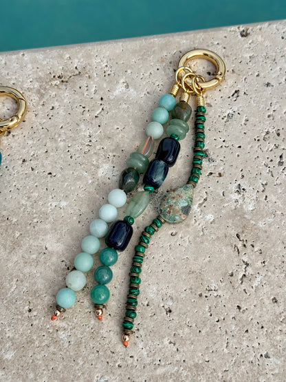 Gemstone bag charm by AVINZIA
