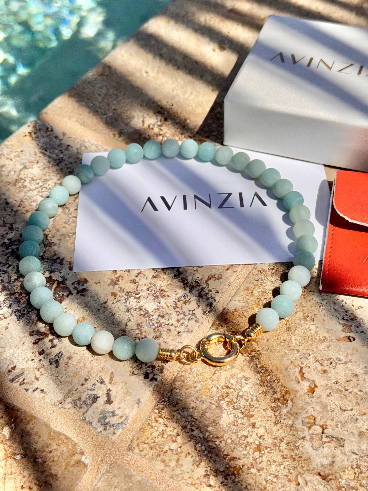 Frosted Amazonite Necklace