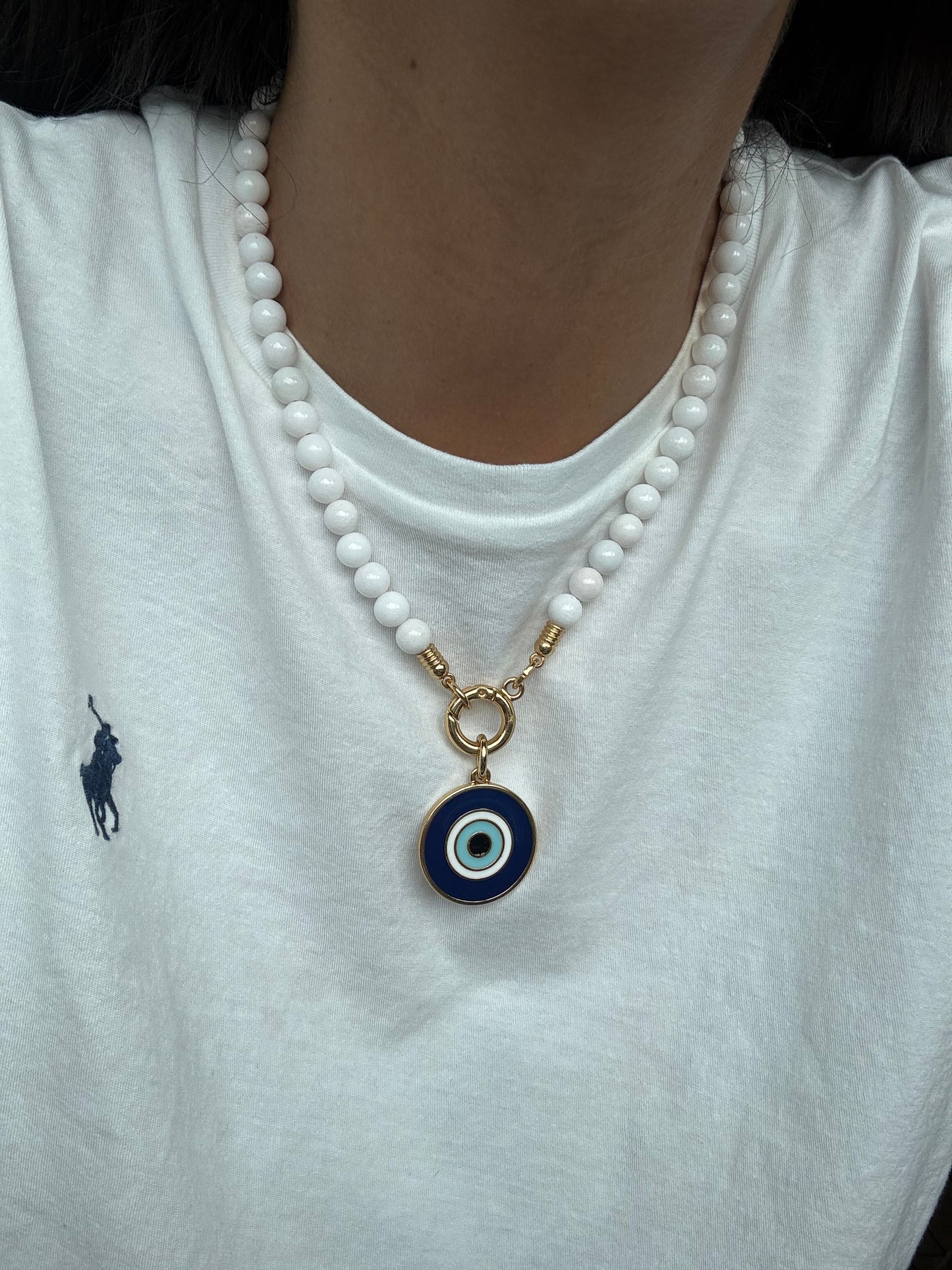 Pop of Color Gemstone Necklace