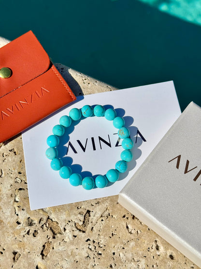 Frosted stone beads with a soft matte glow – AVINZIA