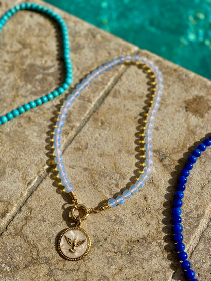 Pop of Color Gemstone Necklace