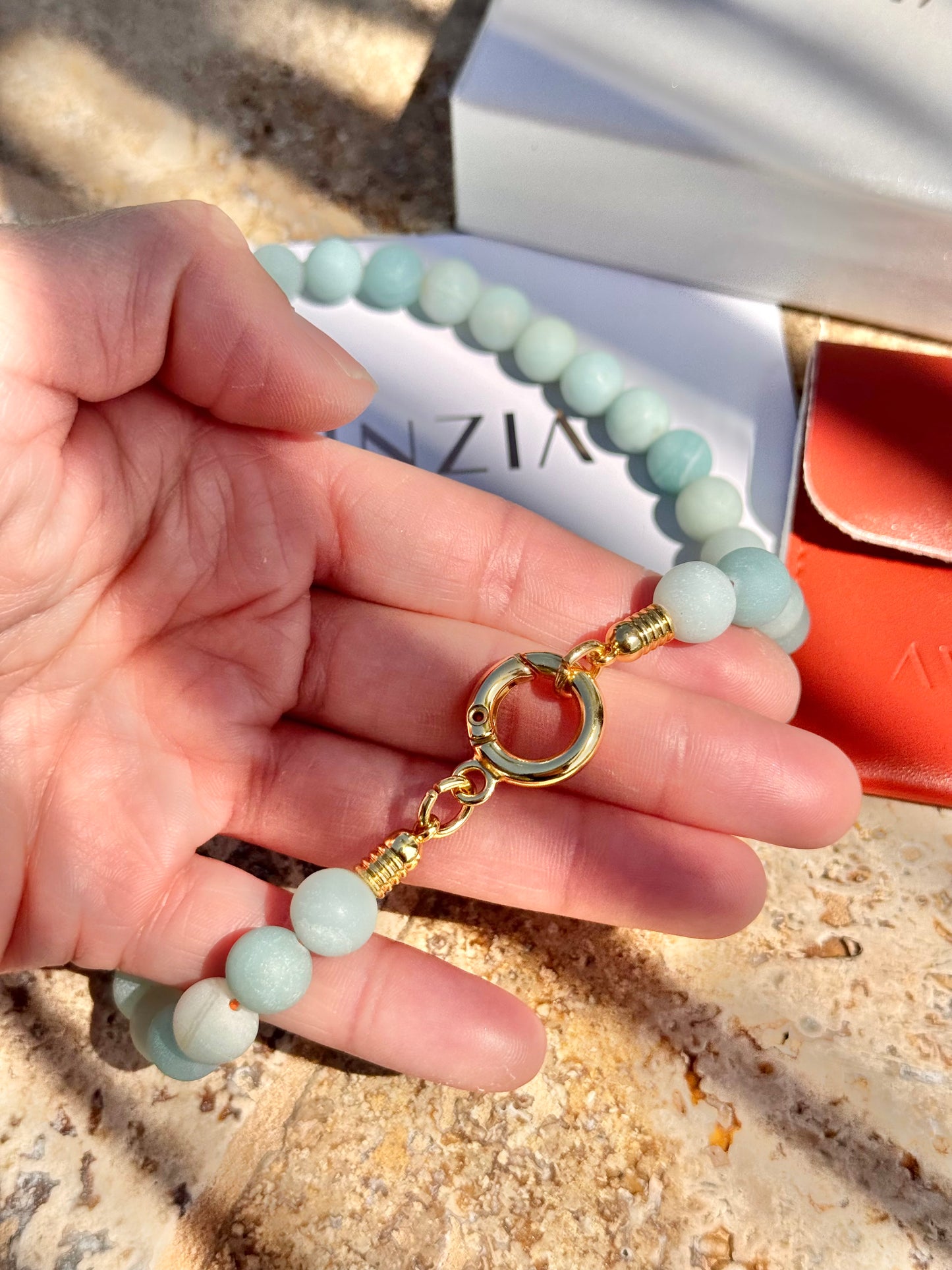 Frosted Amazonite Necklace