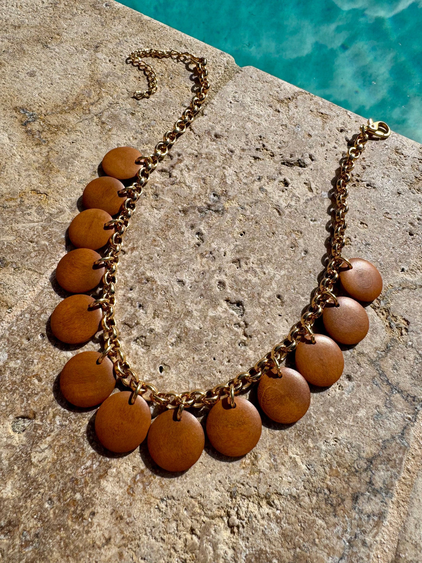 Wooden Necklace Set