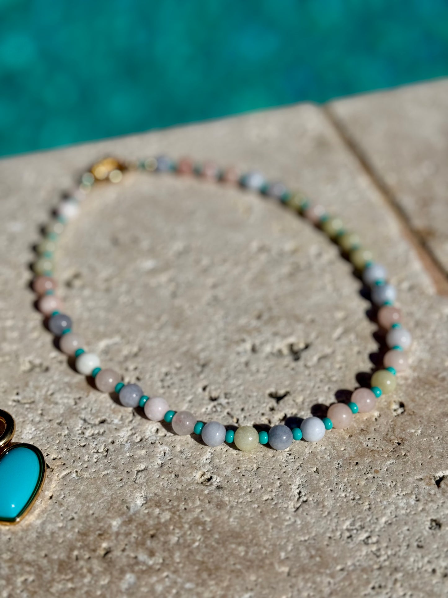 Turquoise Heart Necklace