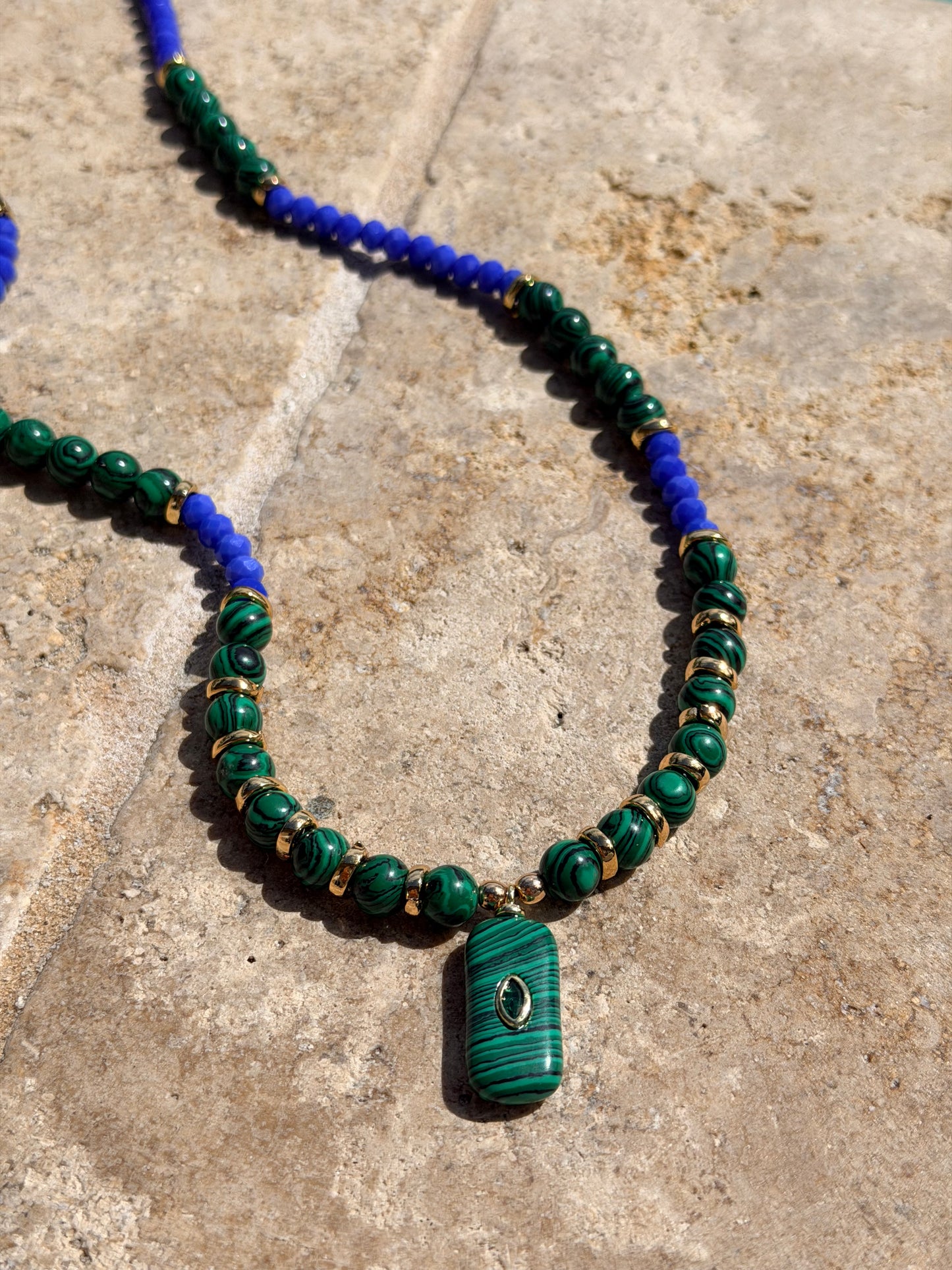 Blue & Green Convertible Strap 3 in 1