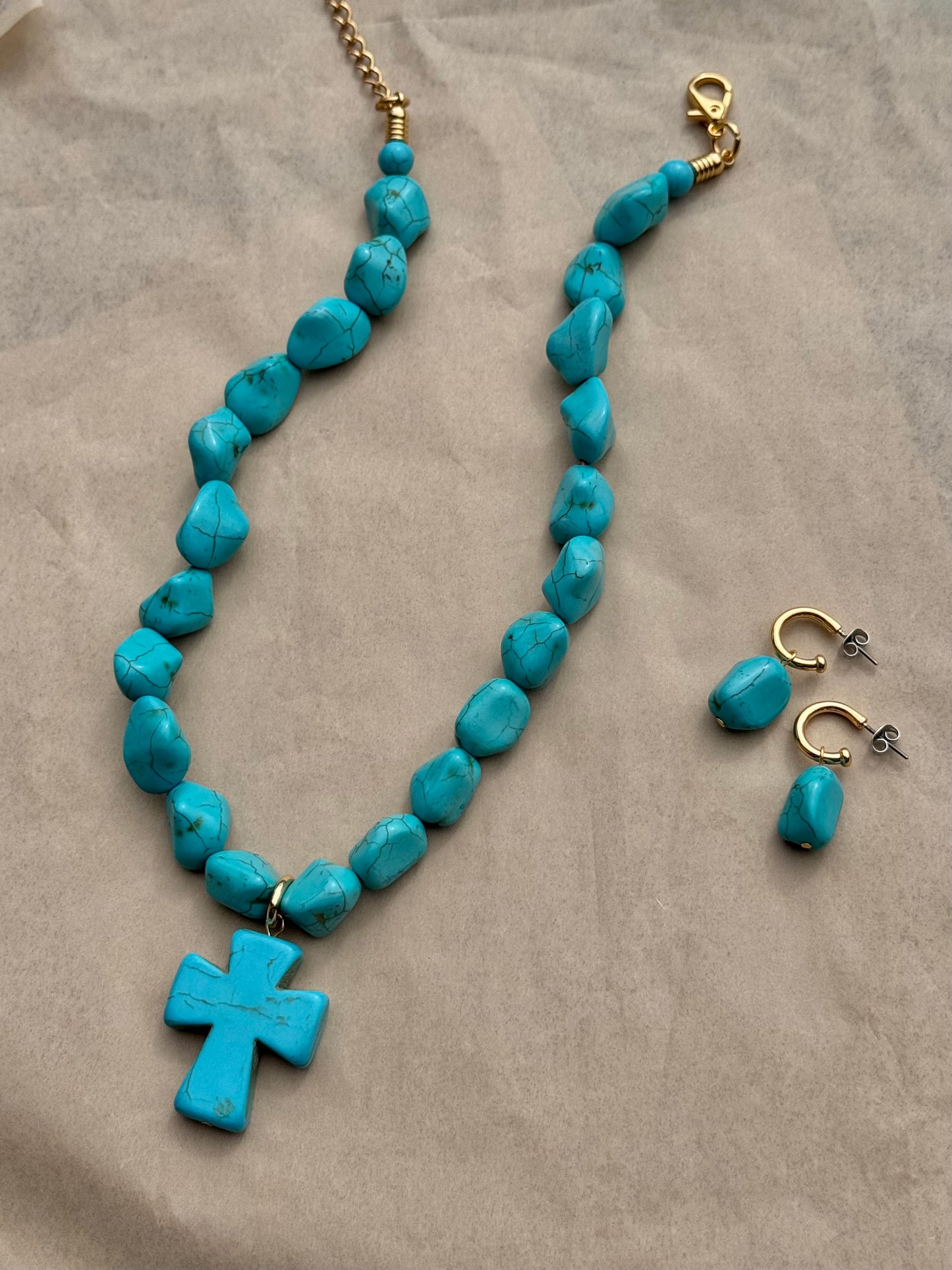 Turquoise Necklace Set