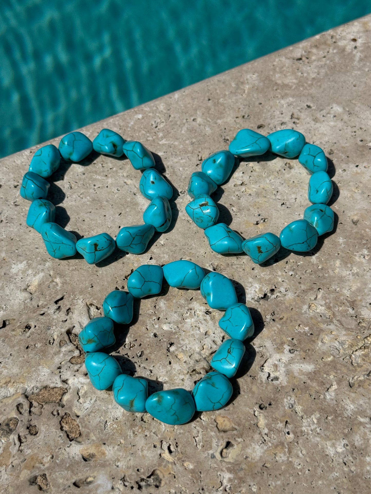 3 Turquoise Bracelets Combo