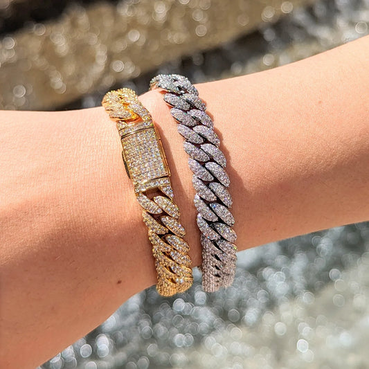 Paved Cuban Link Bracelet