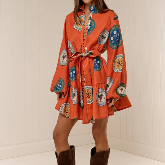 Spiced Terra Dress