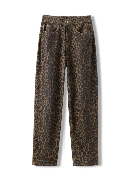 Leopard Print Jeans for Women