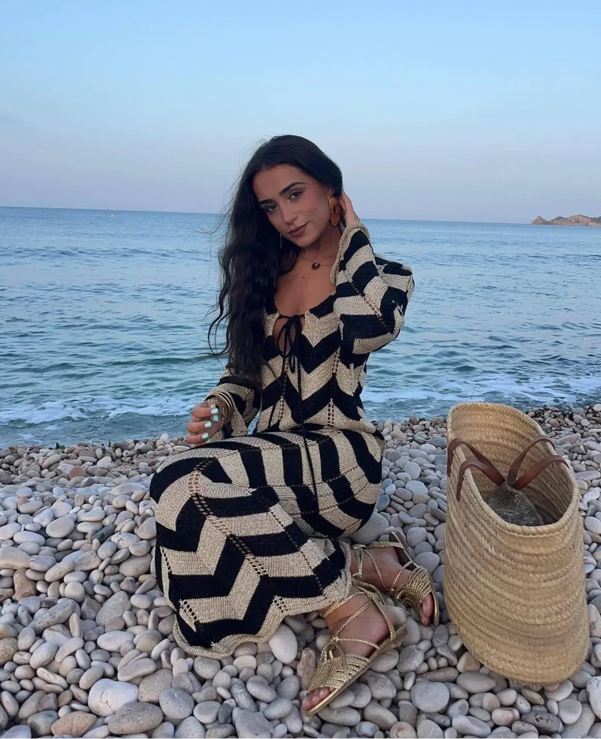 Knitted Sexy Beach Dress