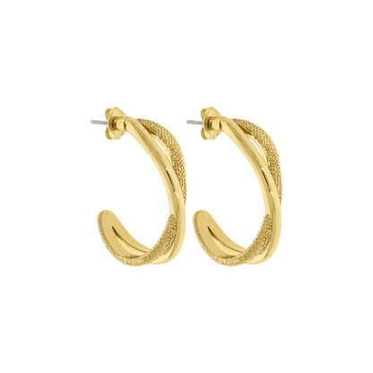 Heart stud earrings by AVINZIA