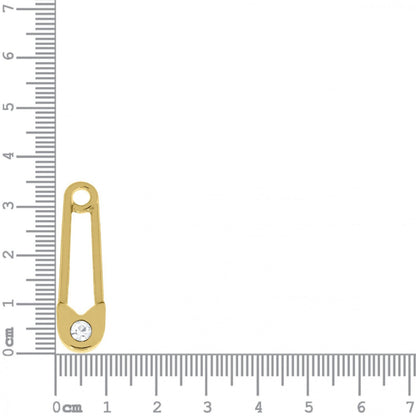 Safety Pin Earrings | Dainty Earrings, Gothic Earrings, Delicate Earrings, Paperclip Earrings, Cute Earrings, Weird Earrings Gift For Mom