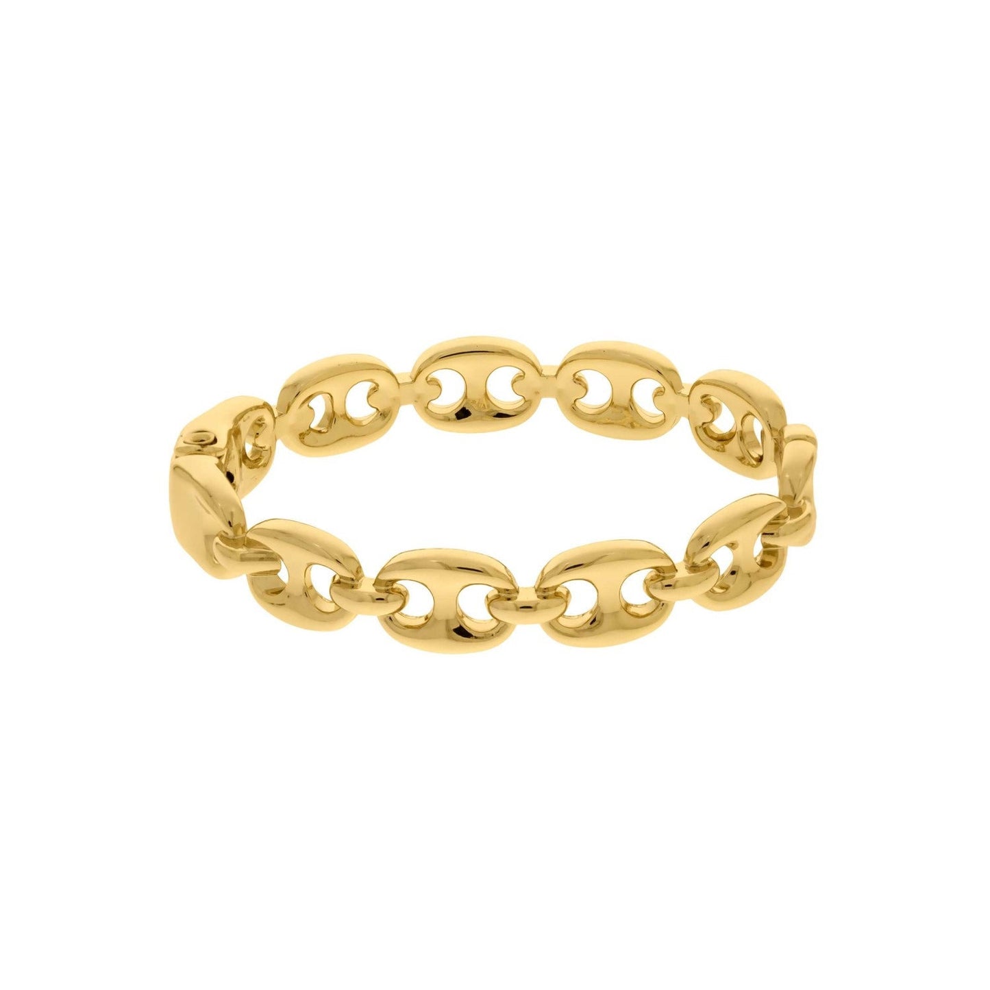 Puffed Mariner Chain Bracelet